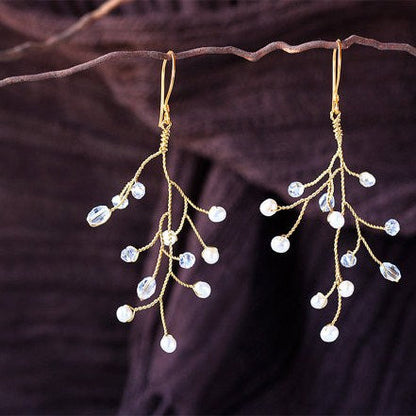 【ピアス】トゥイグヴァインピアス/ブライダルアクセサリー 【結婚式 ピアス イヤリング】