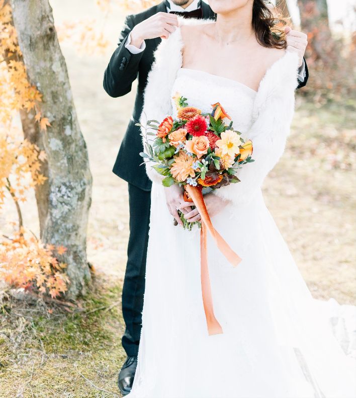 【生花】オーダーメイドブーケ 軽井沢・長野市内お届け 【結婚式 フラワー 生花 ブーケ ブートニア オーダーメイド】