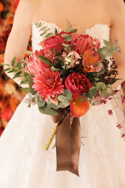 【生花】オーダーメイドブーケ 軽井沢・長野市内お届け 【結婚式 フラワー 生花 ブーケ ブートニア オーダーメイド】