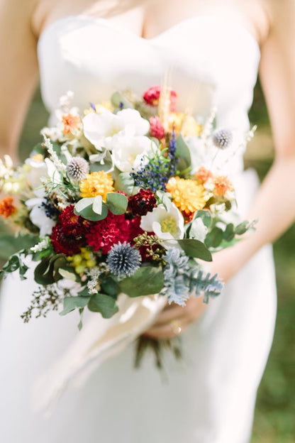 【生花】オーダーメイドブーケ 軽井沢・長野市内お届け 【結婚式 フラワー 生花 ブーケ ブートニア オーダーメイド】