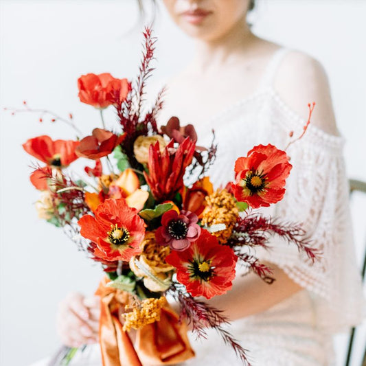 【造花】オーダーメイドブーケ 全国配送可 【結婚式 フラワー 造花 ブーケ ブートニア オーダーメイド】