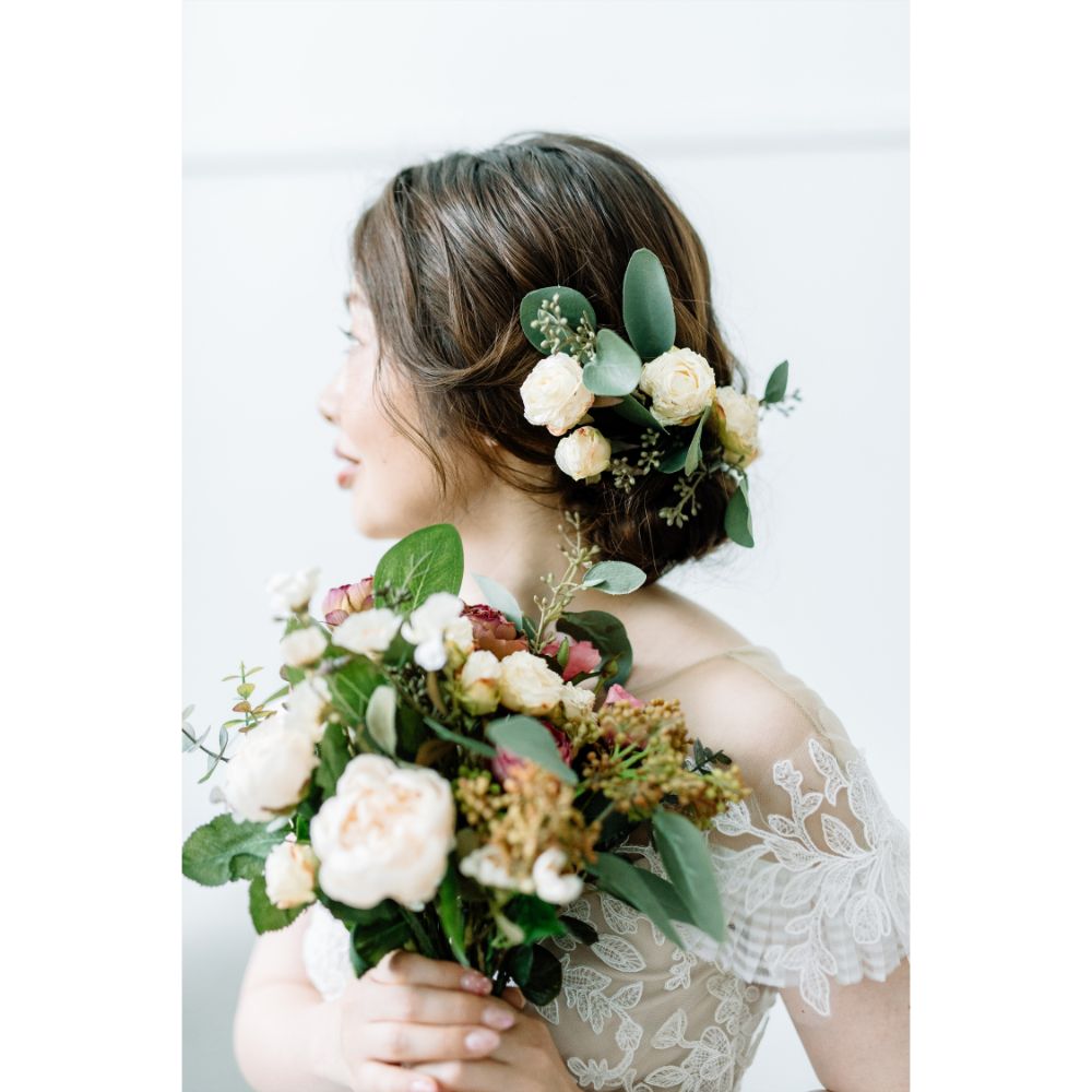 【造花】オーダーメイドブーケ 全国配送可 【結婚式 フラワー 造花 ブーケ ブートニア オーダーメイド】