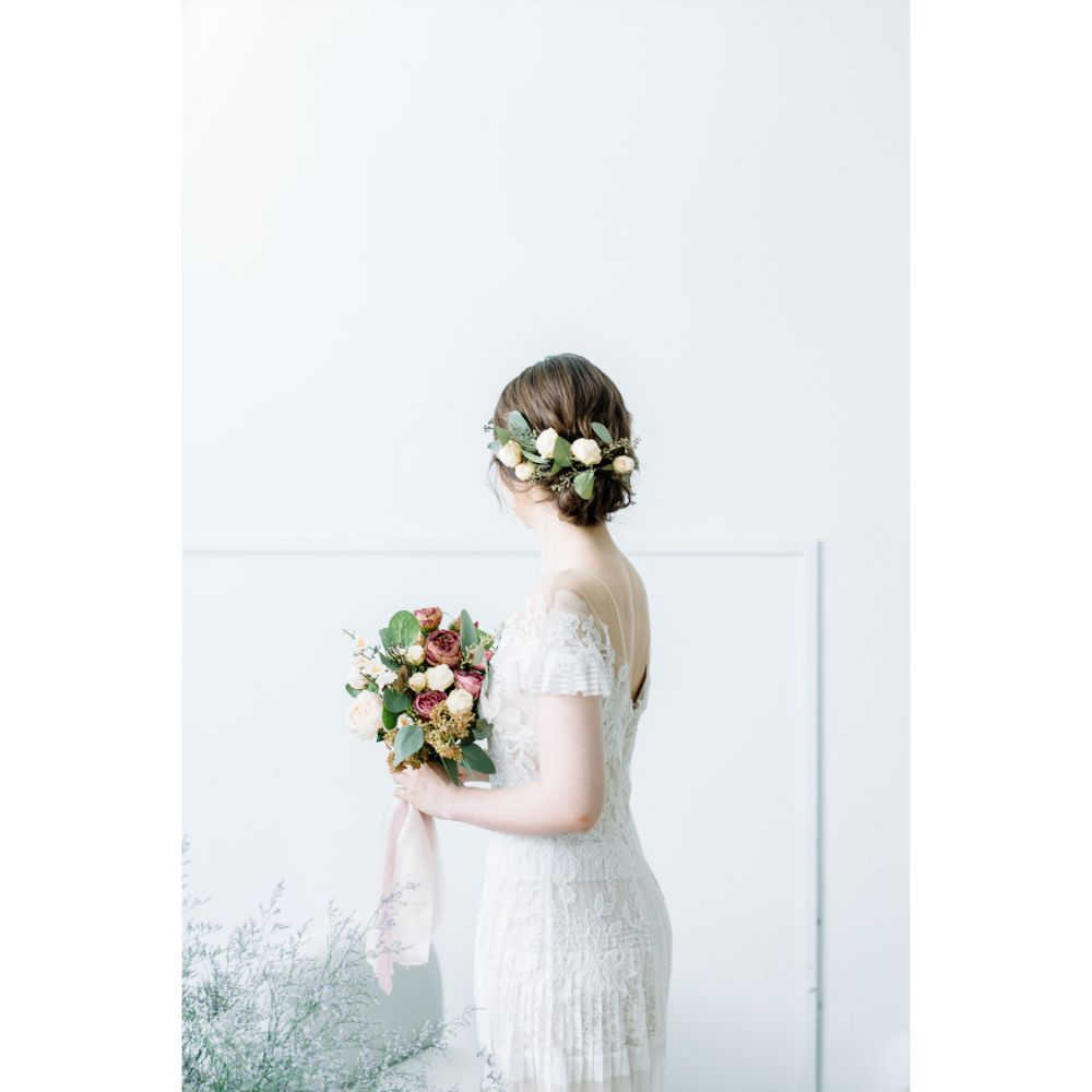 【造花】オーダーメイドブーケ 全国配送可 【結婚式 フラワー 造花 ブーケ ブートニア オーダーメイド】