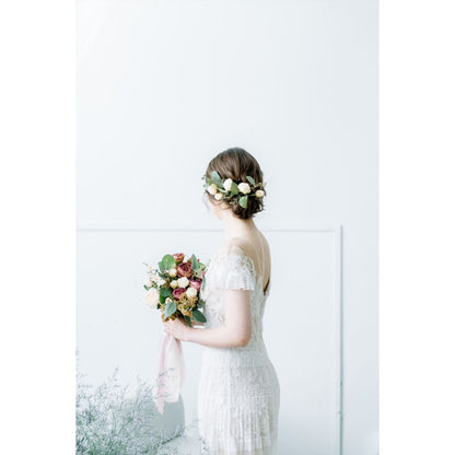 【造花】オーダーメイドブーケ 全国配送可 【結婚式 フラワー 造花 ブーケ ブートニア オーダーメイド】