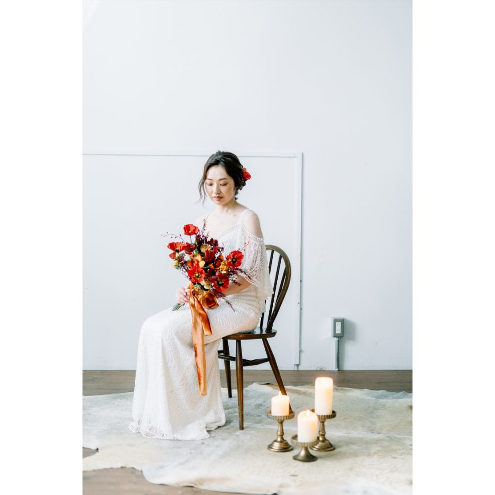 【造花】オーダーメイドブーケ 全国配送可 【結婚式 フラワー 造花 ブーケ ブートニア オーダーメイド】