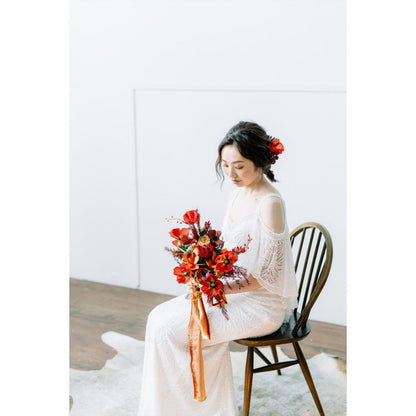 【造花】オーダーメイドブーケ 全国配送可 【結婚式 フラワー 造花 ブーケ ブートニア オーダーメイド】