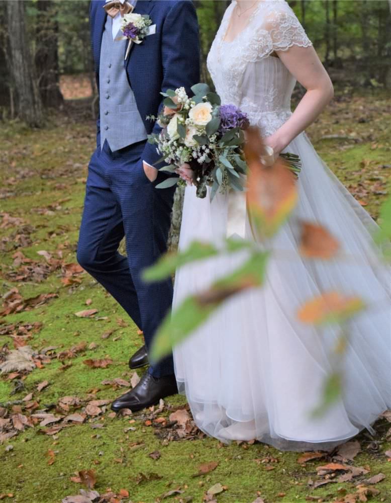 生花】秋色アジサイを使ったナチュラルブーケ 【結婚式 フラワー 生花