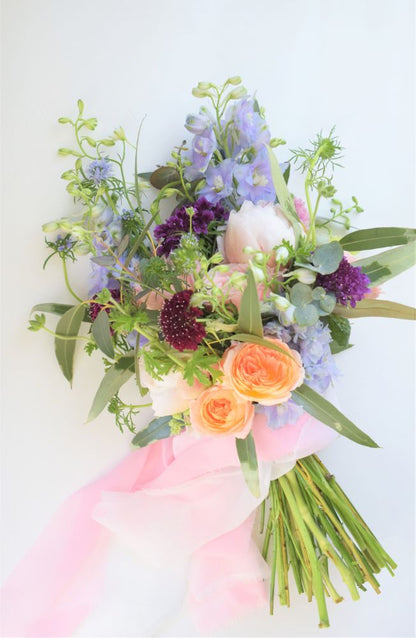 【生花】大人のナチュラルブーケ 【結婚式 フラワー 生花 ブーケ ブートニア】