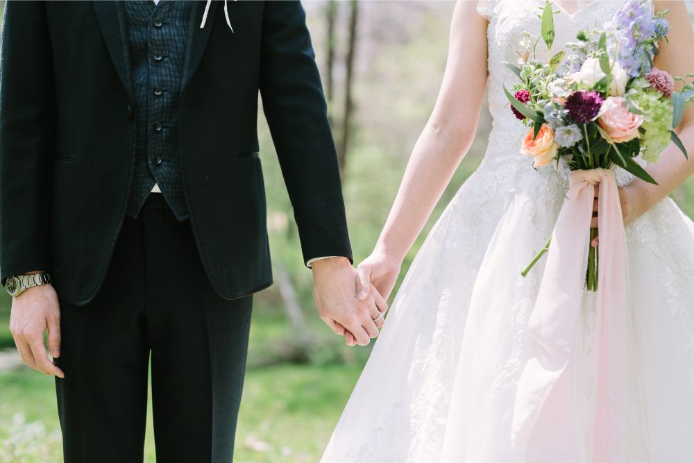 生花】大人のナチュラルブーケ 【結婚式 フラワー 生花 ブーケ