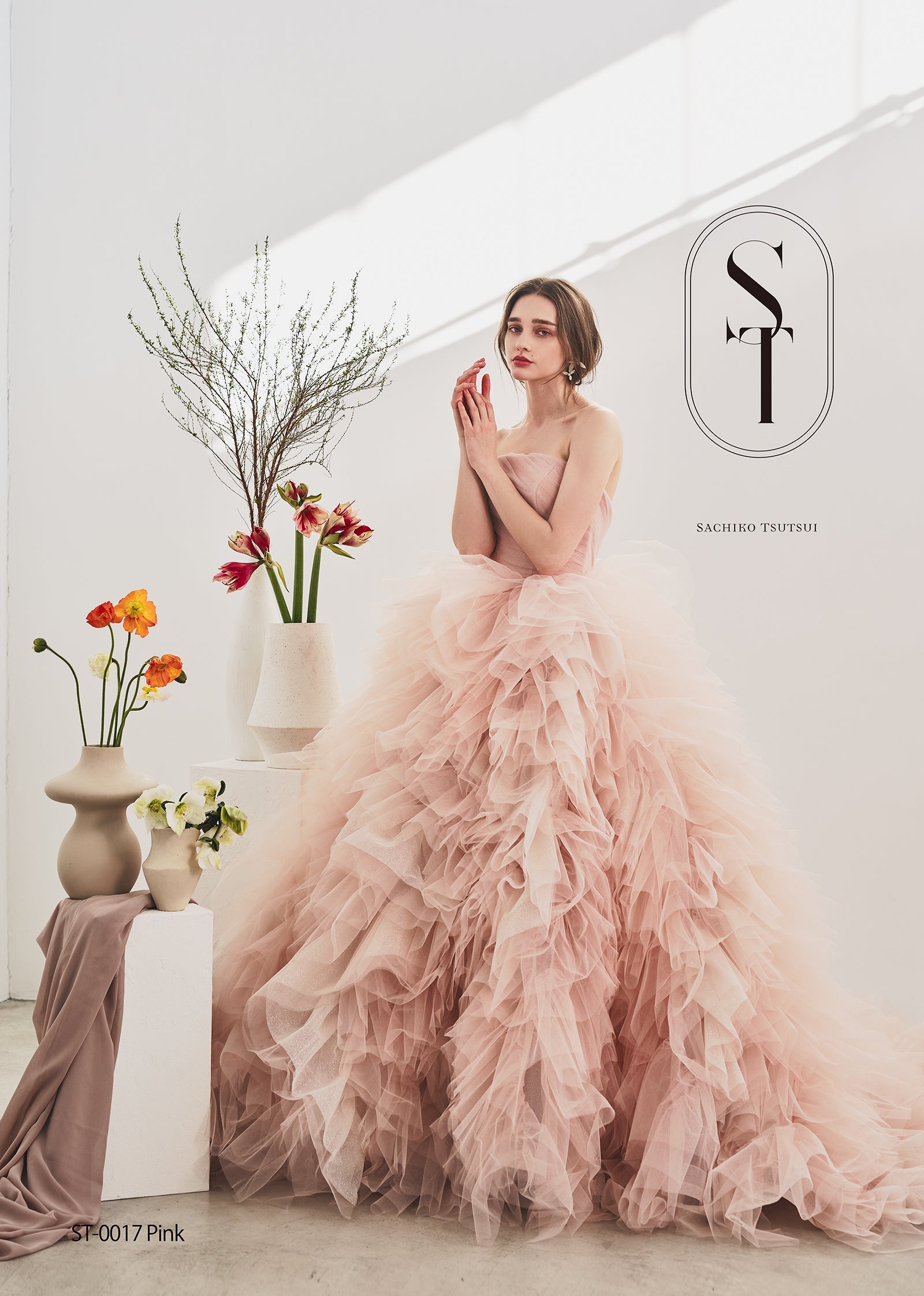 ST-0017 Pink【結婚式 カラードレス レンタル】 – 結婚式準備サイトCORDY