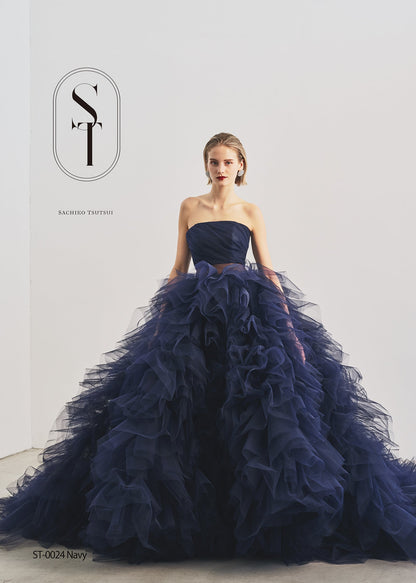 ST-0024【結婚式 カラードレス レンタル】