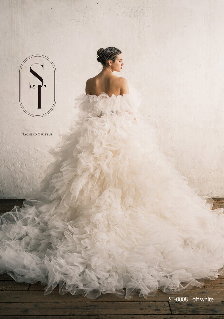 ST0008 offwhite【ウェディングドレス レンタル】 – 結婚式準備サイト