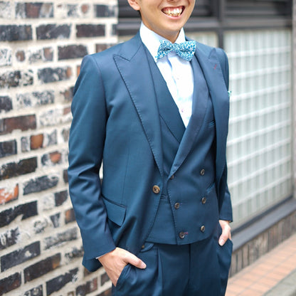 【オーダーメイド ウェディングスーツ】TAGARU 結婚式 タキシード ブルー 【結婚式 タキシード オーダーメイド】
