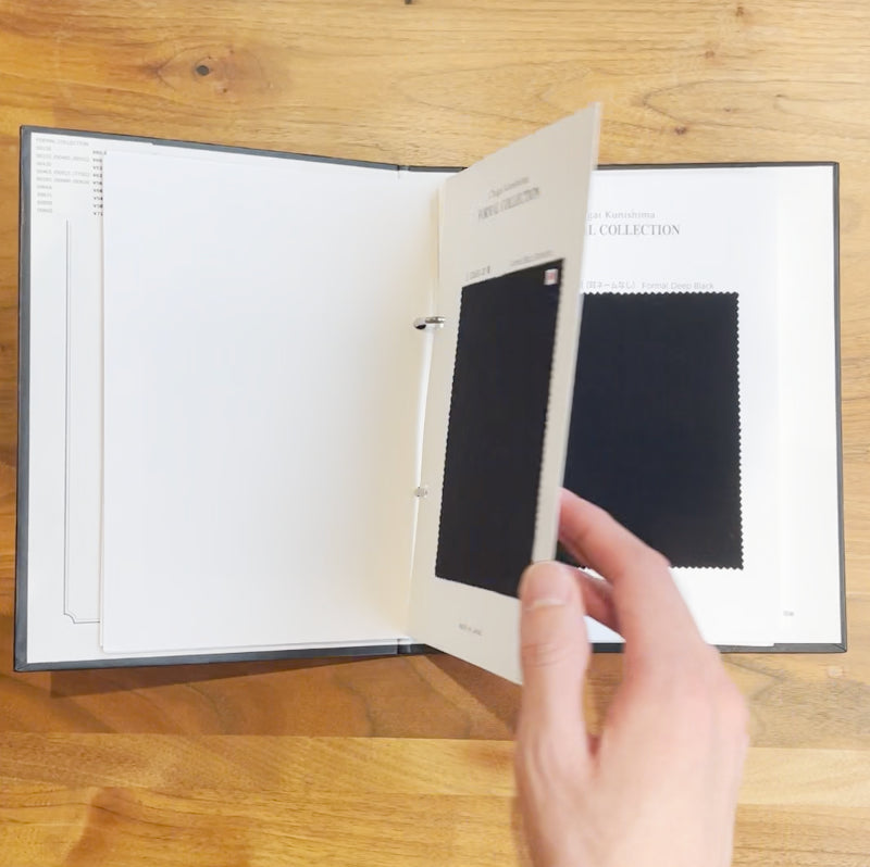 親族用ブラック系スーツ 【結婚式 オーダーメイド】