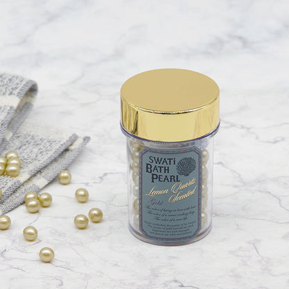 SWATi BATH PEARL GOLD (M) 入浴剤 レモンクォーツ 【結婚式 引き出物 ギフト】