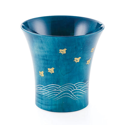 Cool cup Colorful ブルー 波千鳥 【結婚式 ギフト 引き出物 食器類】