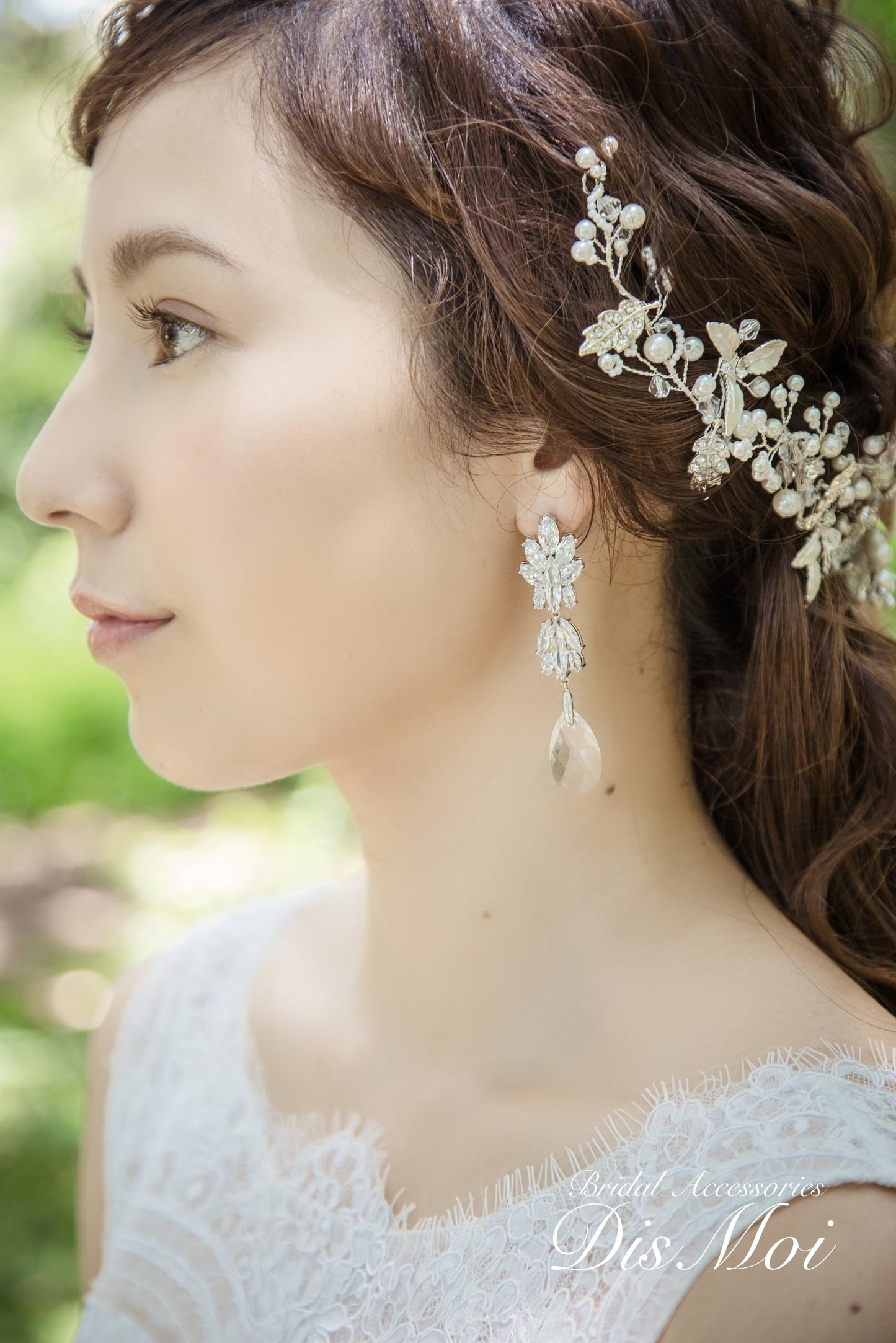 【ピアス・イヤリング】スワロフスキー×ジルコニアピアス/イヤリング ≪SZP-08/SZE-08≫ 【結婚式 ピアス イヤリング】