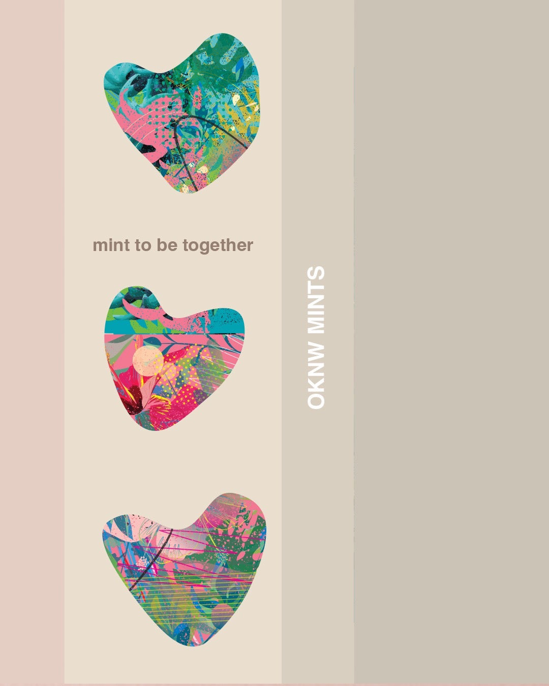 OKINAWAアートミント缶(2缶入)～mint to be together(一緒になる運命)～