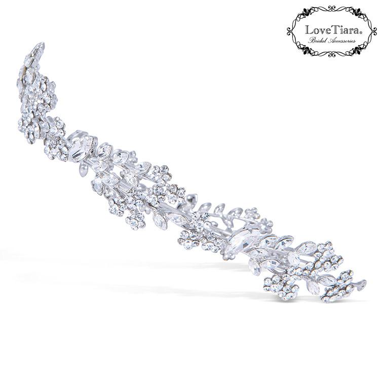 Lovetiara ブルームクラウンティアラ&ピアスセット