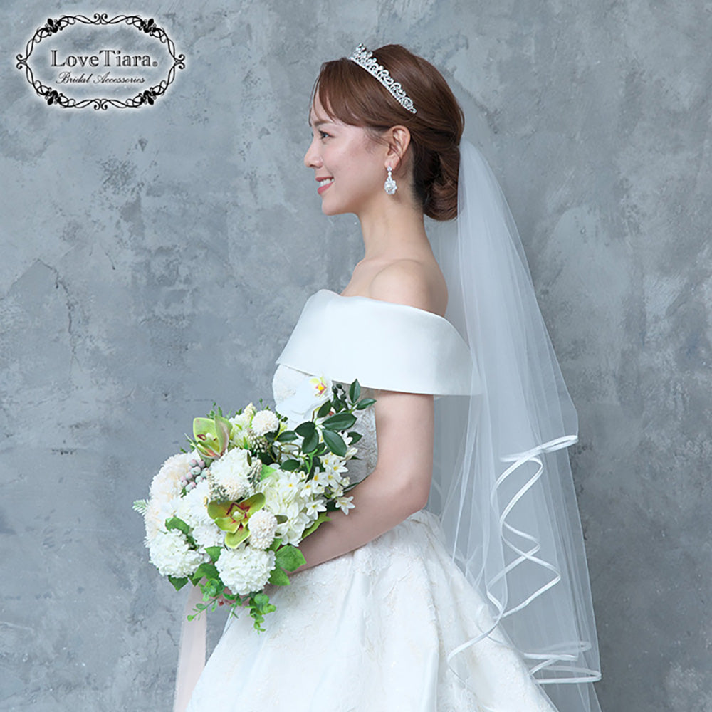 ヴィクトリアティアラ【結婚式 ヘアアクセサリー】（T-113） – 結婚式