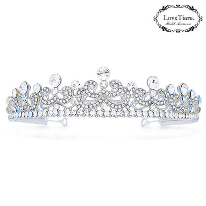 ヴィクトリアティアラ【結婚式 ヘアアクセサリー】（T-113）
