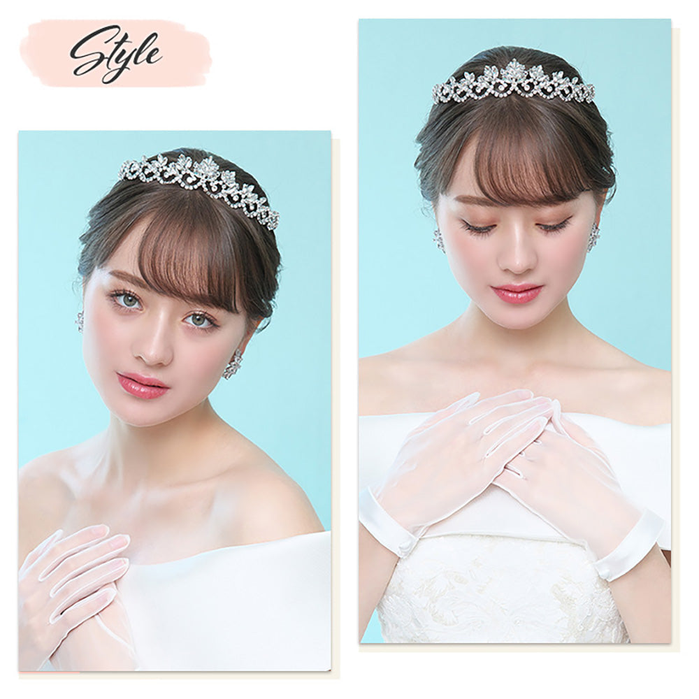 【 Netflixドラマ FirstLove初恋 協賛】オデッサティアラ【結婚式 ヘアアクセサリー】（T-35）