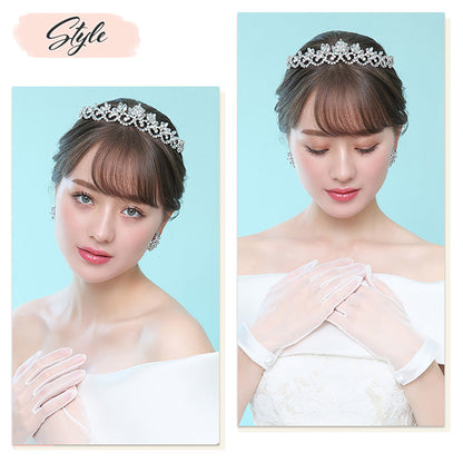 【 Netflixドラマ FirstLove初恋 協賛】オデッサティアラ【結婚式 ヘアアクセサリー】（T-35）
