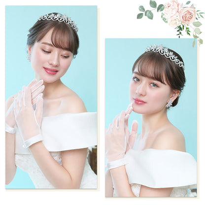 【 Netflixドラマ FirstLove初恋 協賛】オデッサティアラ【結婚式 ヘアアクセサリー】（T-35）