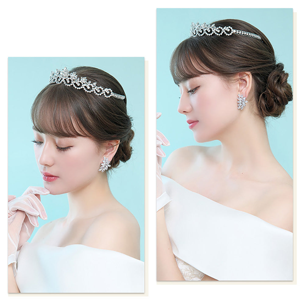 【 Netflixドラマ FirstLove初恋 協賛】オデッサティアラ【結婚式　ヘアアクセサリー】