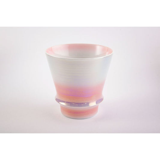 【有田焼 其泉】焼酎グラス オーロラピンク 【結婚式 ギフト 引き出物 食器類】