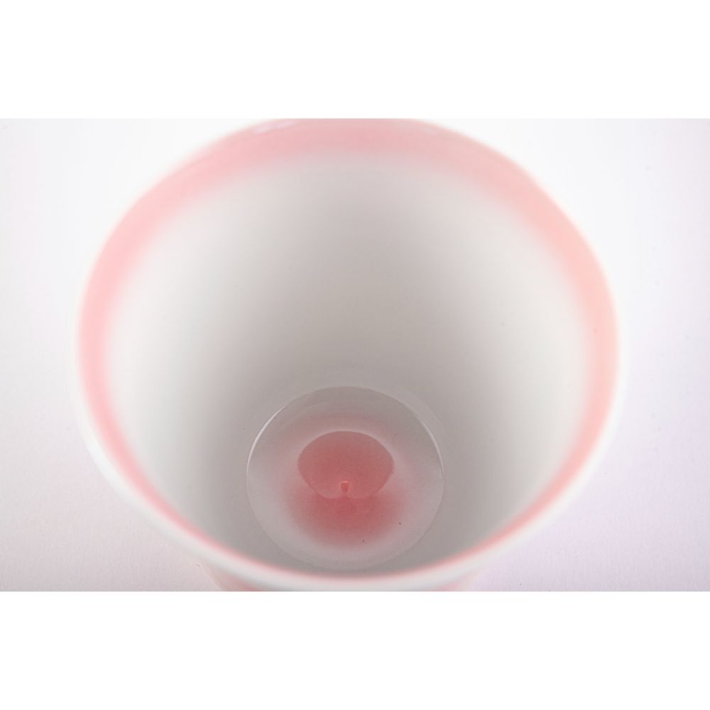 【有田焼 其泉】焼酎グラス オーロラピンク 【結婚式 ギフト 引き出物 食器類】