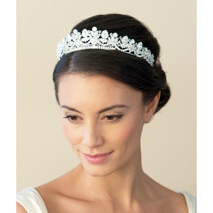 【3泊4日】Ivory&co Alexandra Tiara アレクサンドラティアラ 【結婚式 ヘアアクセサリー レンタル】