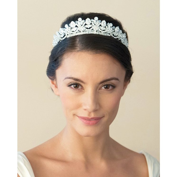 【3泊4日】Ivory&co Alexandra Tiara アレクサンドラティアラ 【結婚式 ヘアアクセサリー レンタル】