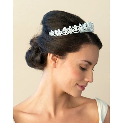 【3泊4日】Ivory&co Alexandra Tiara アレクサンドラティアラ 【結婚式　ヘアアクセサリー　レンタル】