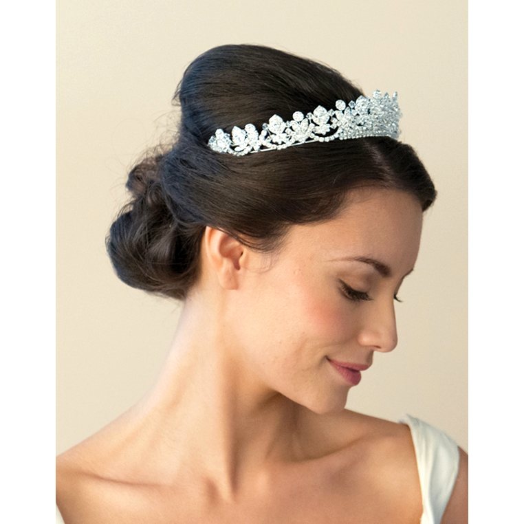 【3泊4日】Ivory&co Alexandra Tiara アレクサンドラティアラ 【結婚式 ヘアアクセサリー レンタル】