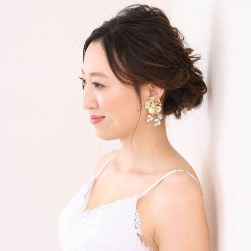 【イヤリング】【Ti Adoro Jewelry】Flower Powerイヤリング 【結婚式　ピアス　イヤリング】