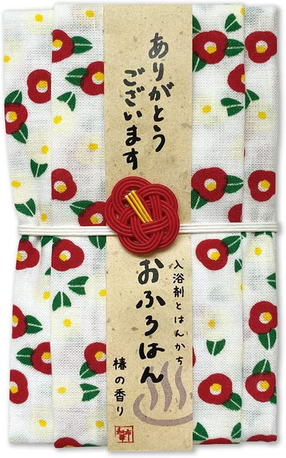 和布華 おふろはん 入浴剤 ハン カチ アソート 10点セット プチ ギフト お配り 心ばかり 御礼 退 職 景品 ご挨拶 入学祝い メッセ ージ 【結婚式 プチギフト 雑貨】