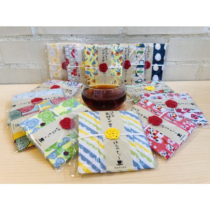 和布華 はんかてぃ〜 紅茶 と ハンカチ のプチギフト アソート 10点セット 【結婚式 プチギフト 飲み物】