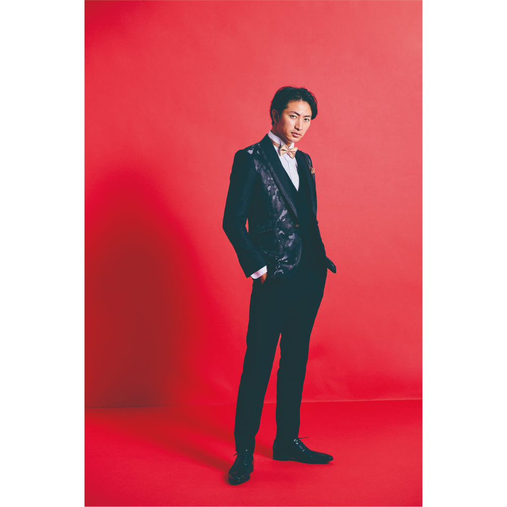 タキシードセット【グレー/カモフラ】 【結婚式 タキシード レンタル】