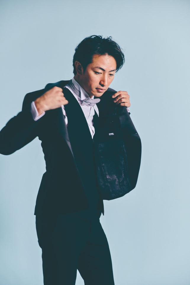 タキシード3点(ジャケット・ベスト・パンツ)セット【ブラック/無地】 【結婚式 タキシード レンタル】