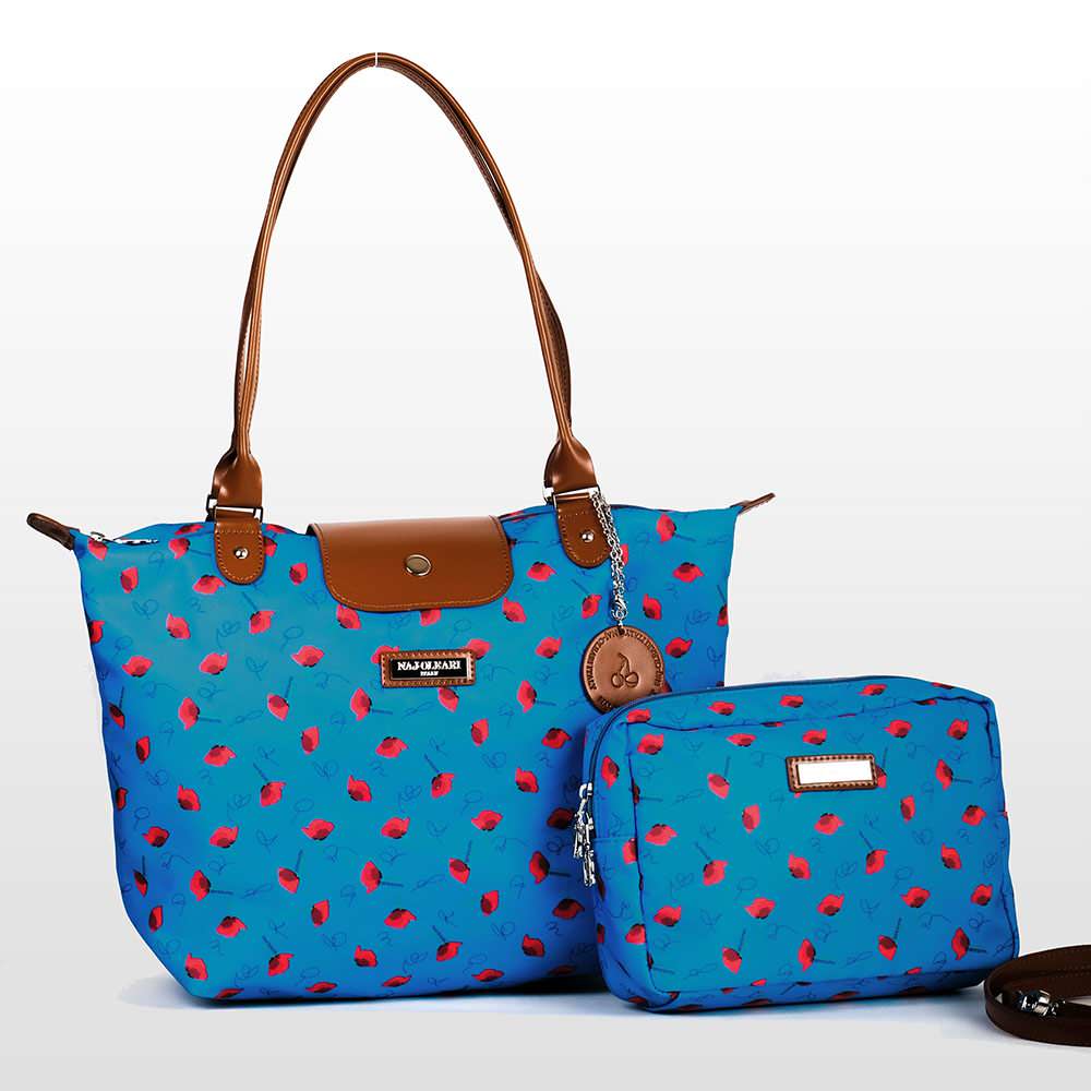 NAJ-OREARI トートⅠ&機能性2wayマルチバッグセット OT-01/02 ポピーBLUE 【結婚式 ギフト 内祝い 結婚祝い 出産祝い】