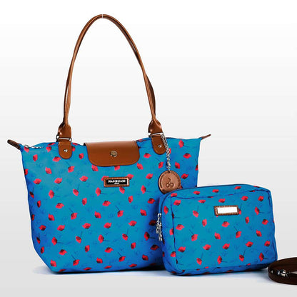 NAJ-OREARI トートⅠ&機能性2wayマルチバッグセット OT-01/02 ポピーBLUE 【結婚式 ギフト 内祝い 結婚祝い 出産祝い】