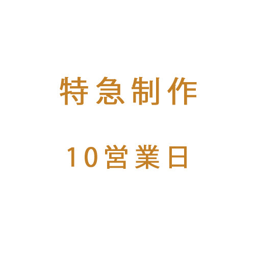 特急制作10営業日