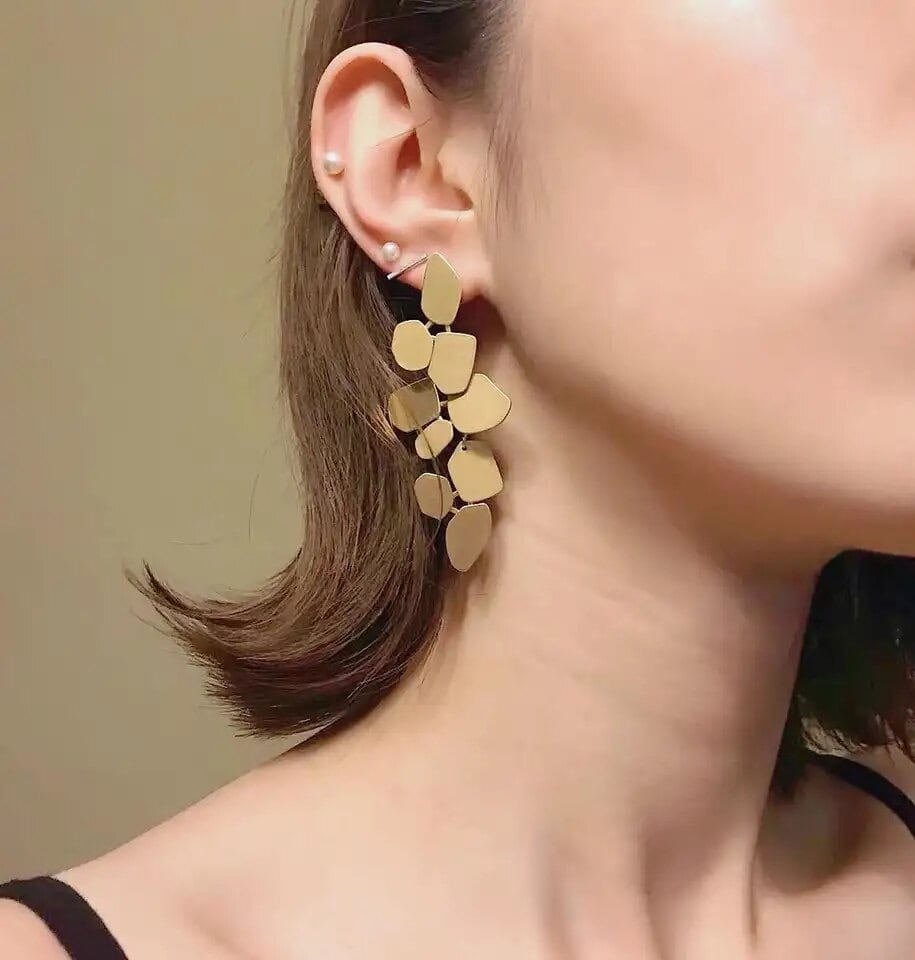 【イヤリングコンバーター対応】ゴールドピアス-ブライダルピアス-≪TP-24≫【結婚式 ピアス イヤリング】