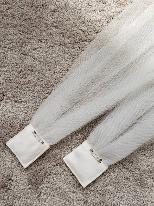 ウェディングドレス用☆オフショルダー(チュール) 【結婚式 ドレス小物