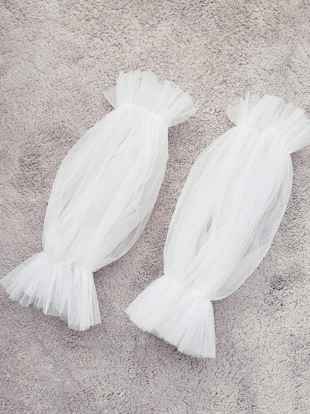 ウェディングドレスつけ袖(ショート) 【結婚式 ドレス小物 レンタル】