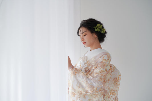 Lilas –(Yellow)【結婚式 和装 色打掛 レンタル】