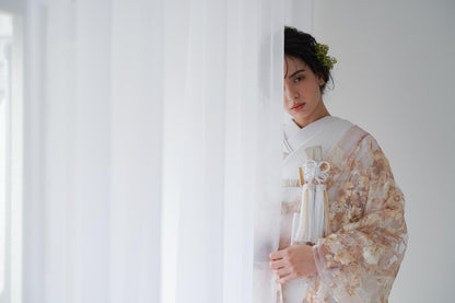 Lilas –(Yellow)【結婚式 和装 色打掛 レンタル】