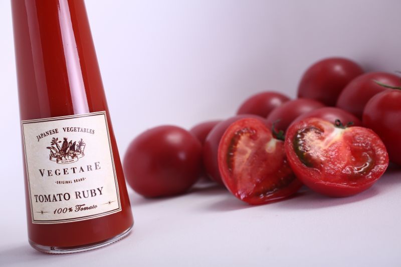 トマトクリスタル トマトルビー紅白2本セット(化粧箱入り) 【結婚式 ギフト 食品 引き菓子】