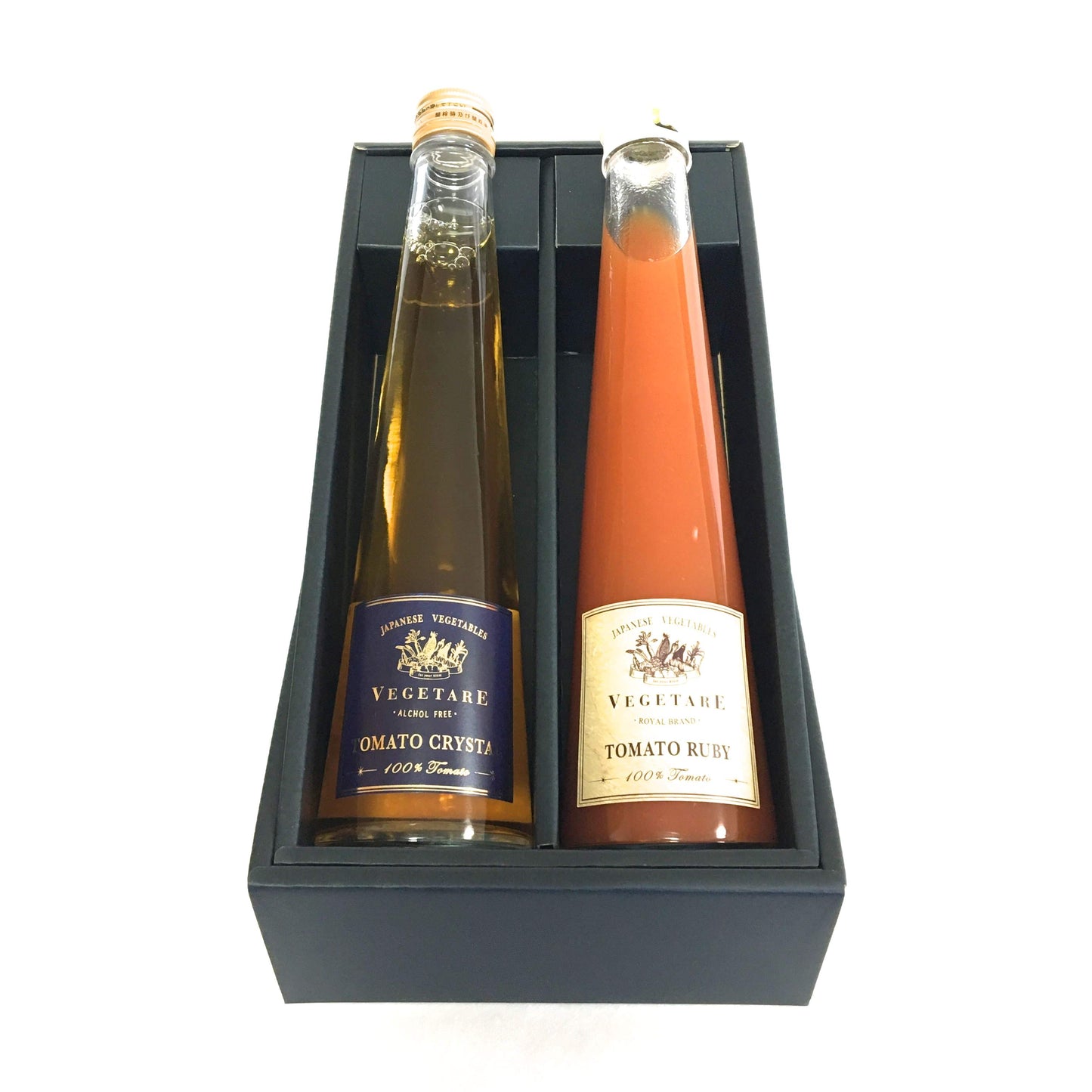 トマトクリスタル トマトルビー紅白2本セット(化粧箱入り) 【結婚式 ギフト 食品 引き菓子】